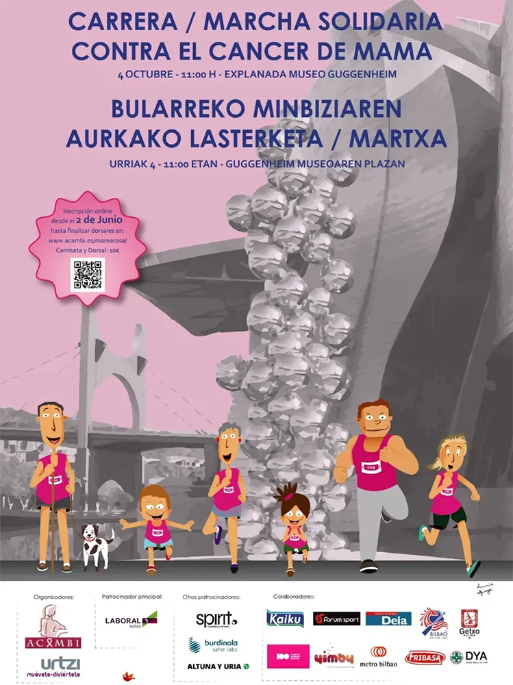 Cartel de la Carrera ACAMBI Bilbao 2026