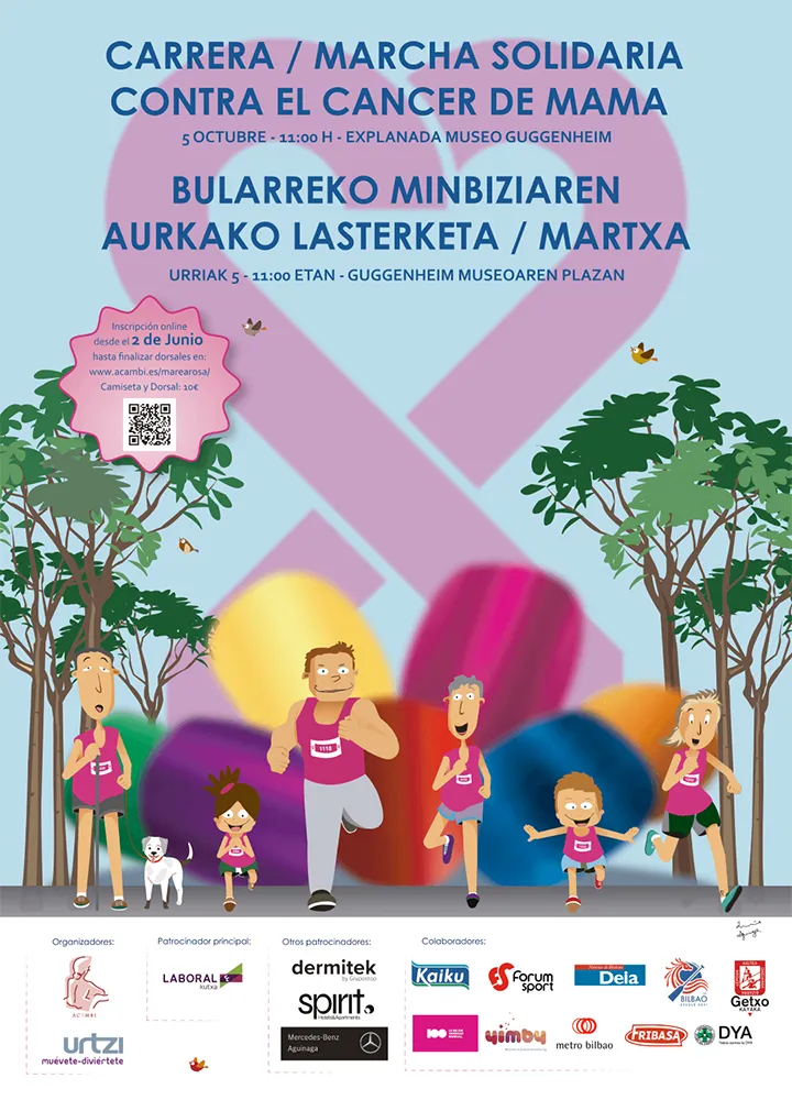 Carrera Acambi contra el cáncer de mama 2025