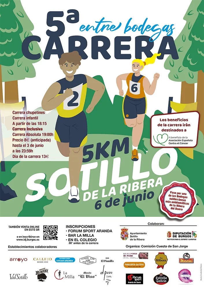 Carrera entre bodegas 2026