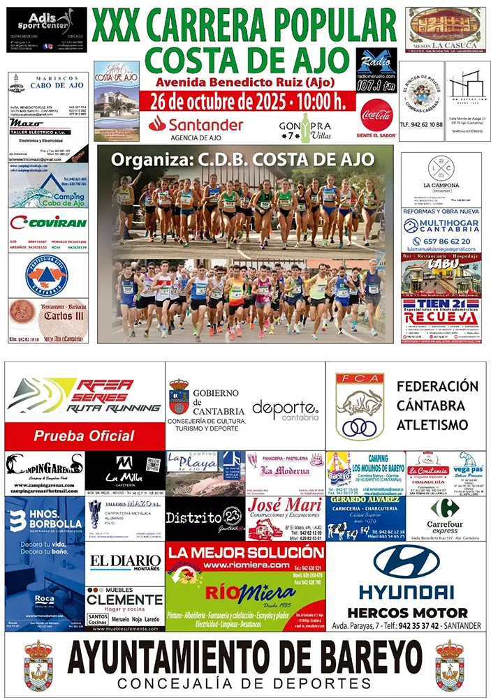 Carrera popular Costa de Ajo 2025