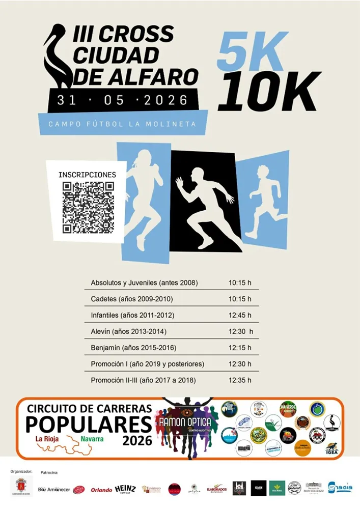Cartel del Cross Ciudad de Alfaro 2026