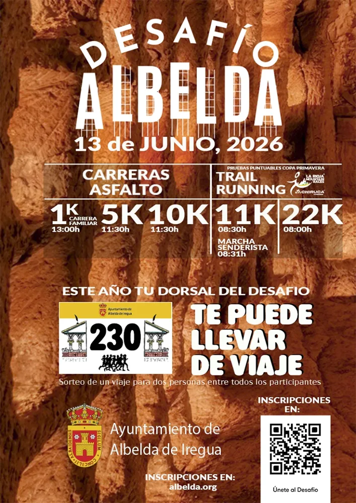 Cartel del Desafío Albelda 2026