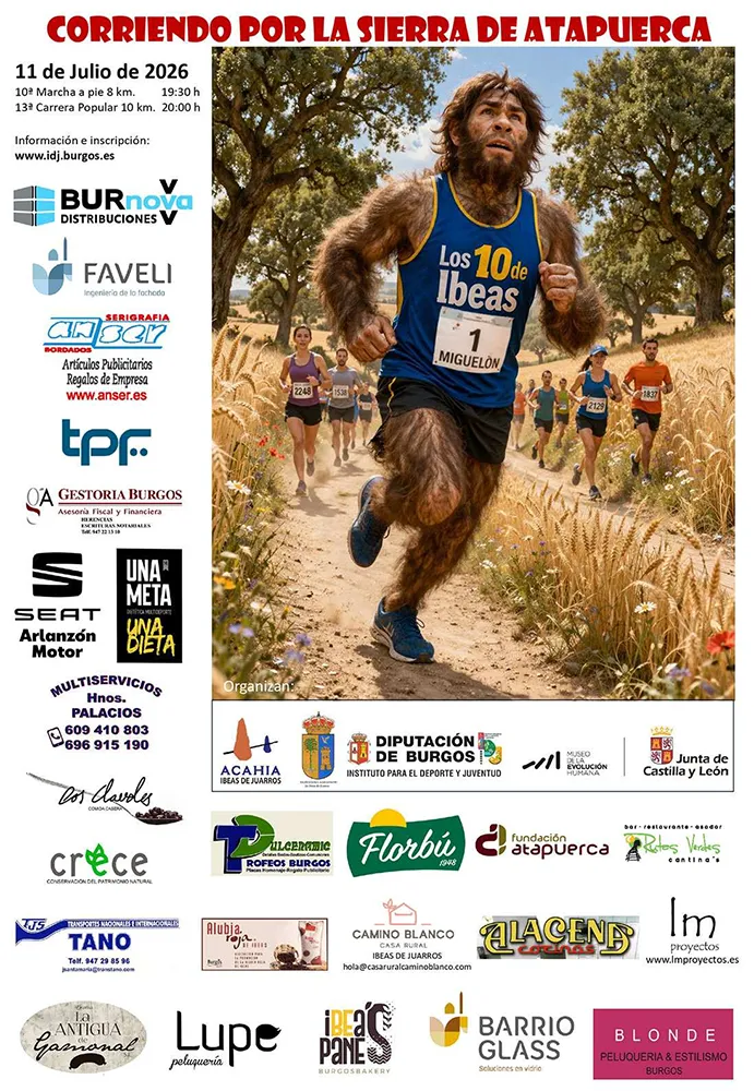 Cartel de Los 10 de Ibeas 2026