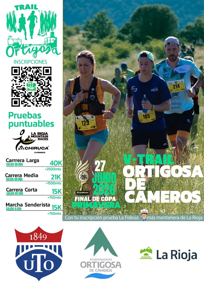 Cartel de Ortigosa trail 2026