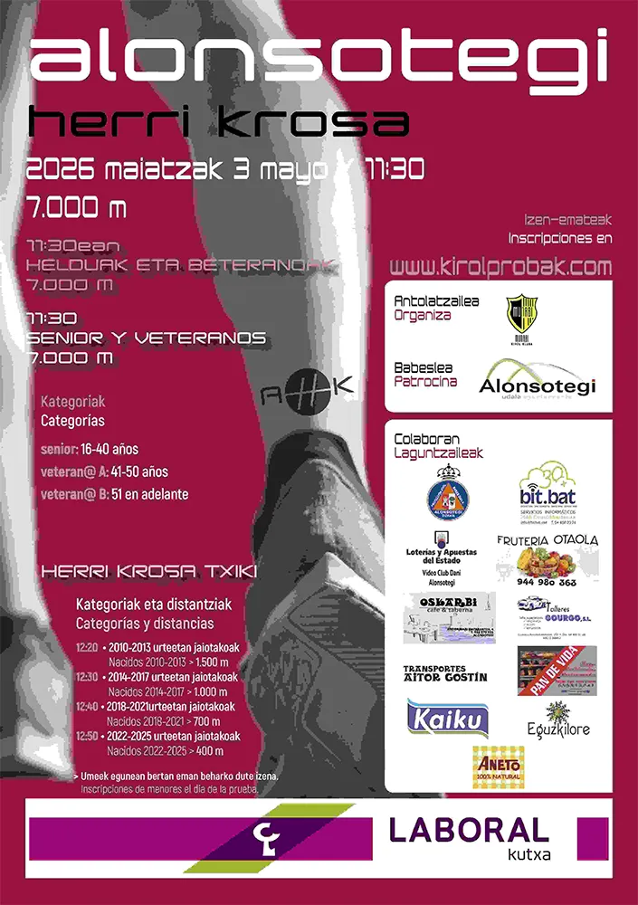 Alonsotegi herri krosa 2026