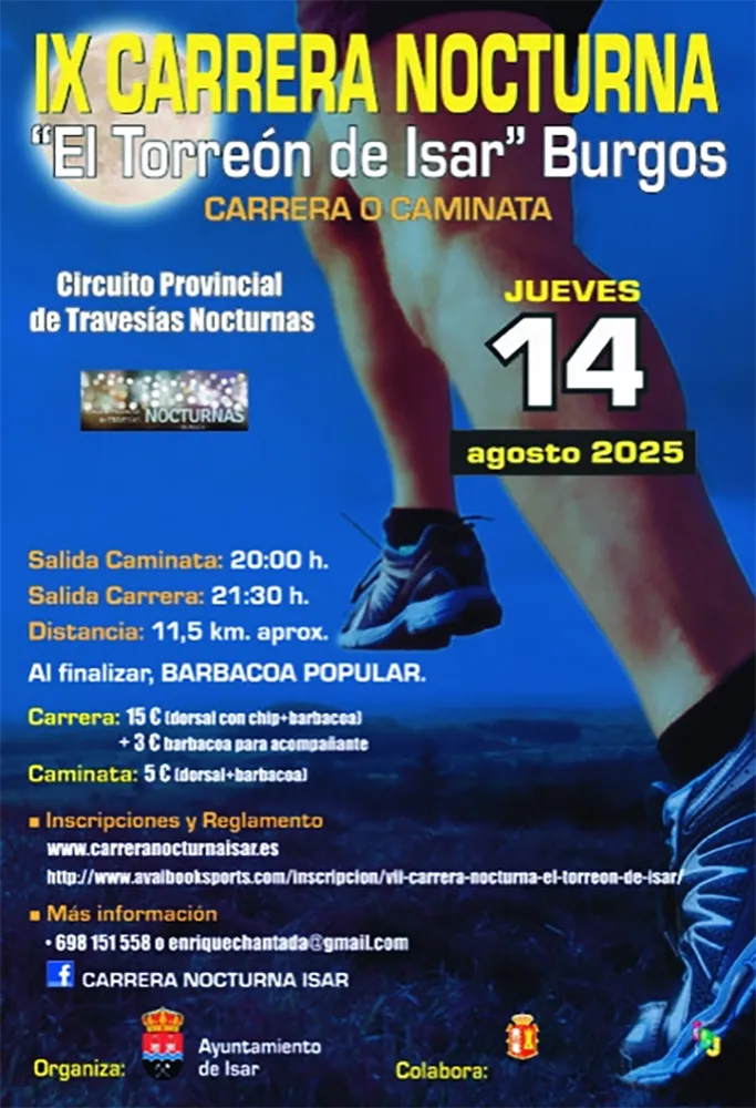 Carrera Nocturna Torreón de Isar 2025