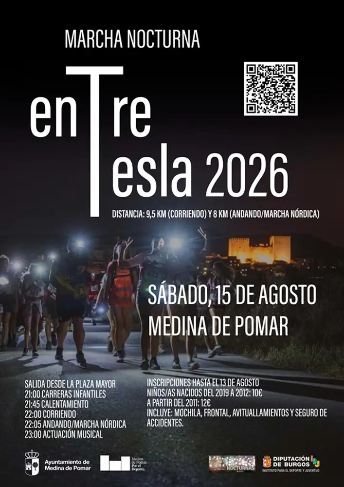 Cartel de EntreTesla 2026