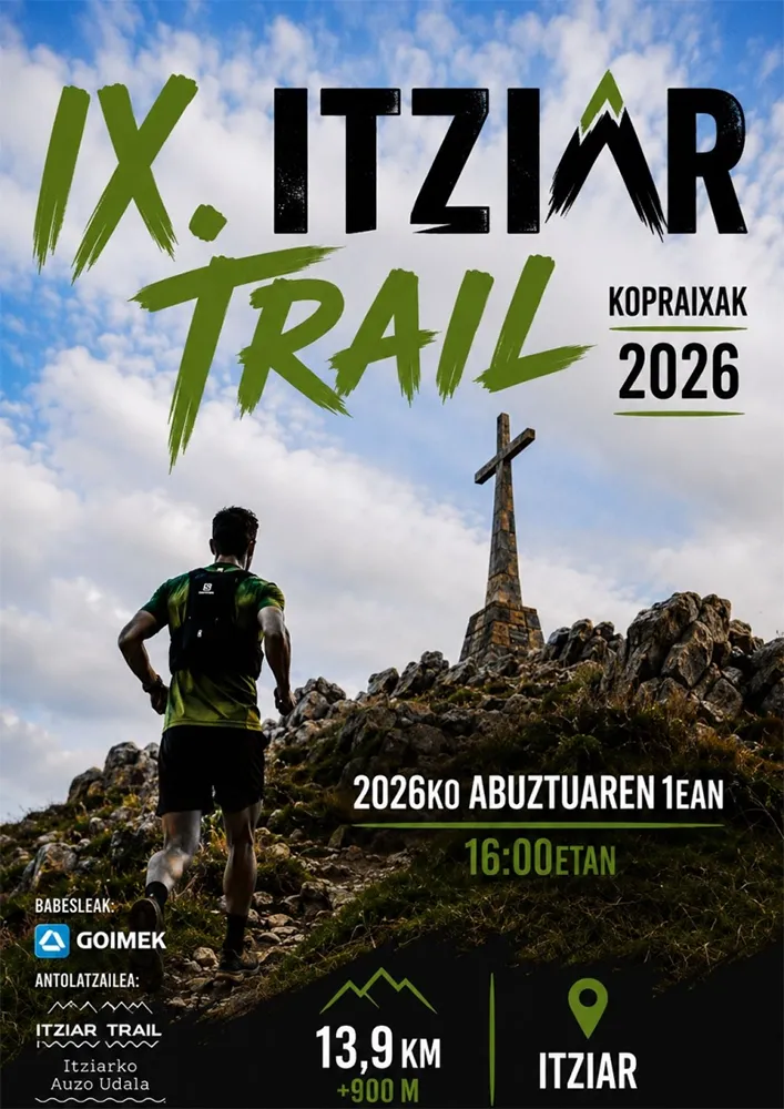 Cartel de Itziar trail 2026
