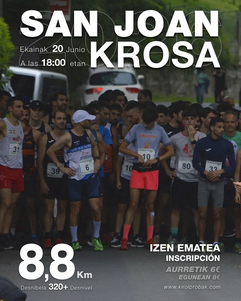 Cartel de San Joan krosa 2026