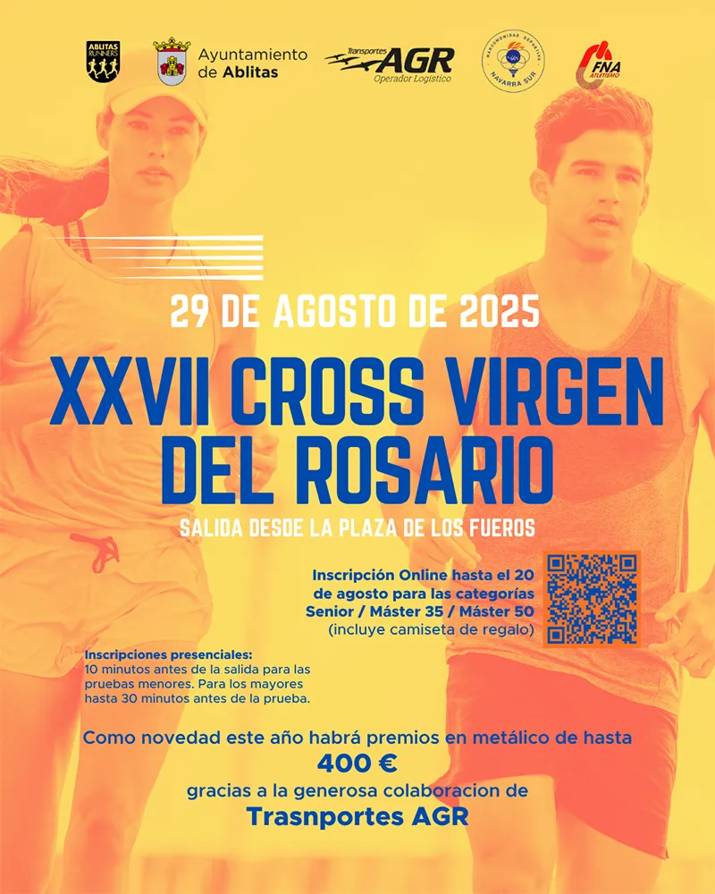 Cross Virgen del Rosario 2025