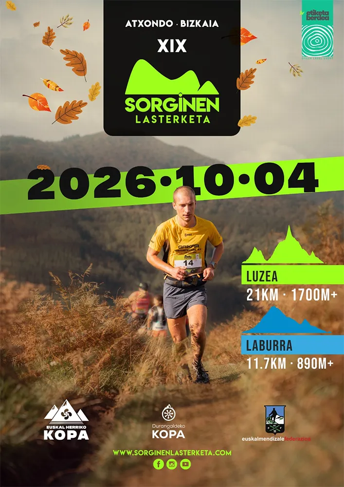 Sorginen lasterketa 2026