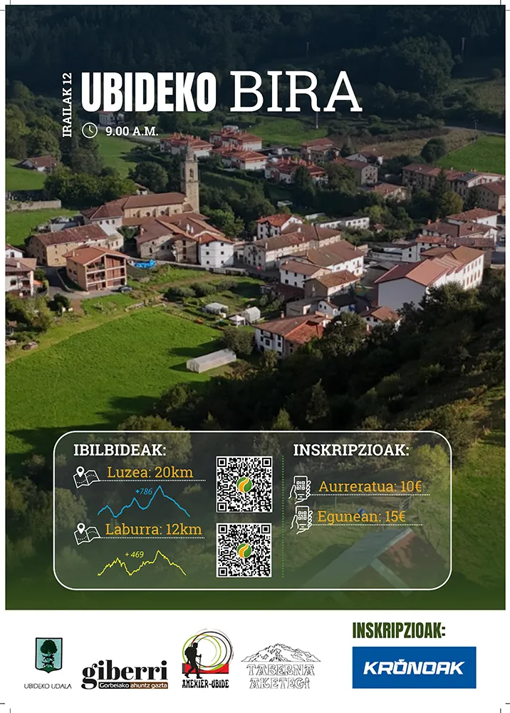 Cartel de Ubideko bira 2026