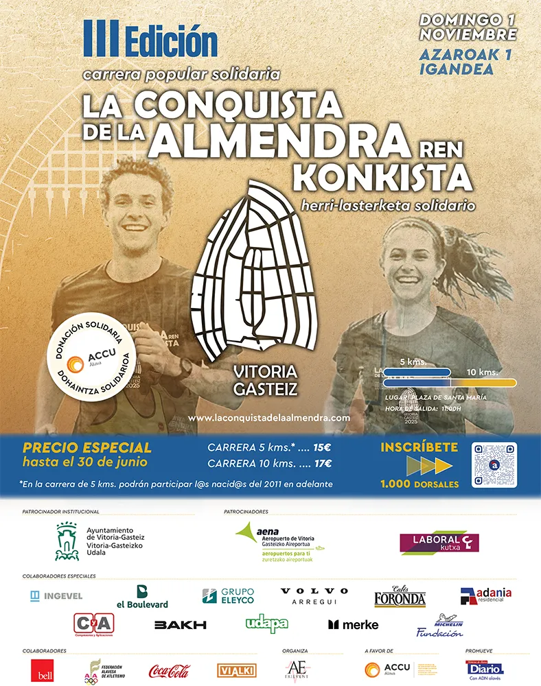 Cartel de La conquista de la almendra 2026