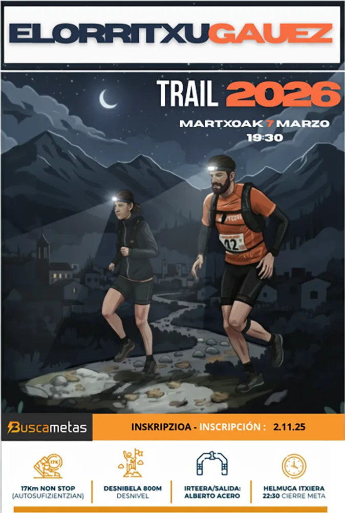 Elorritxu gauez 2026