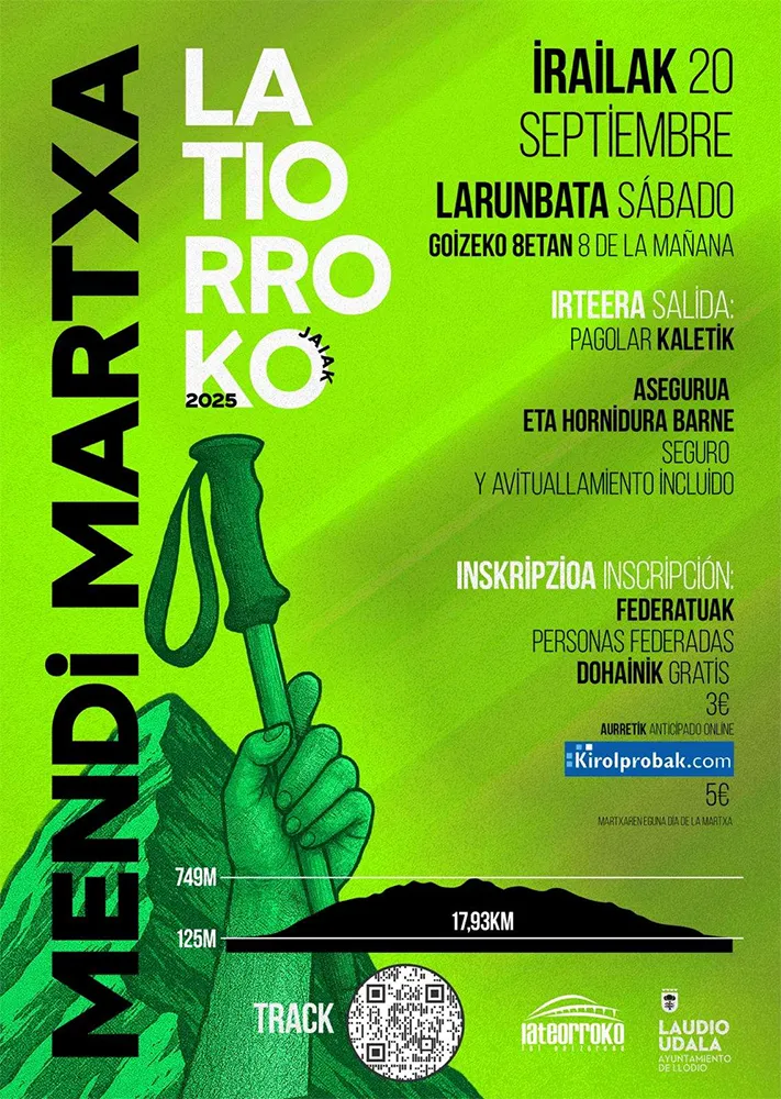 Latiorroko mendi martxa 2025