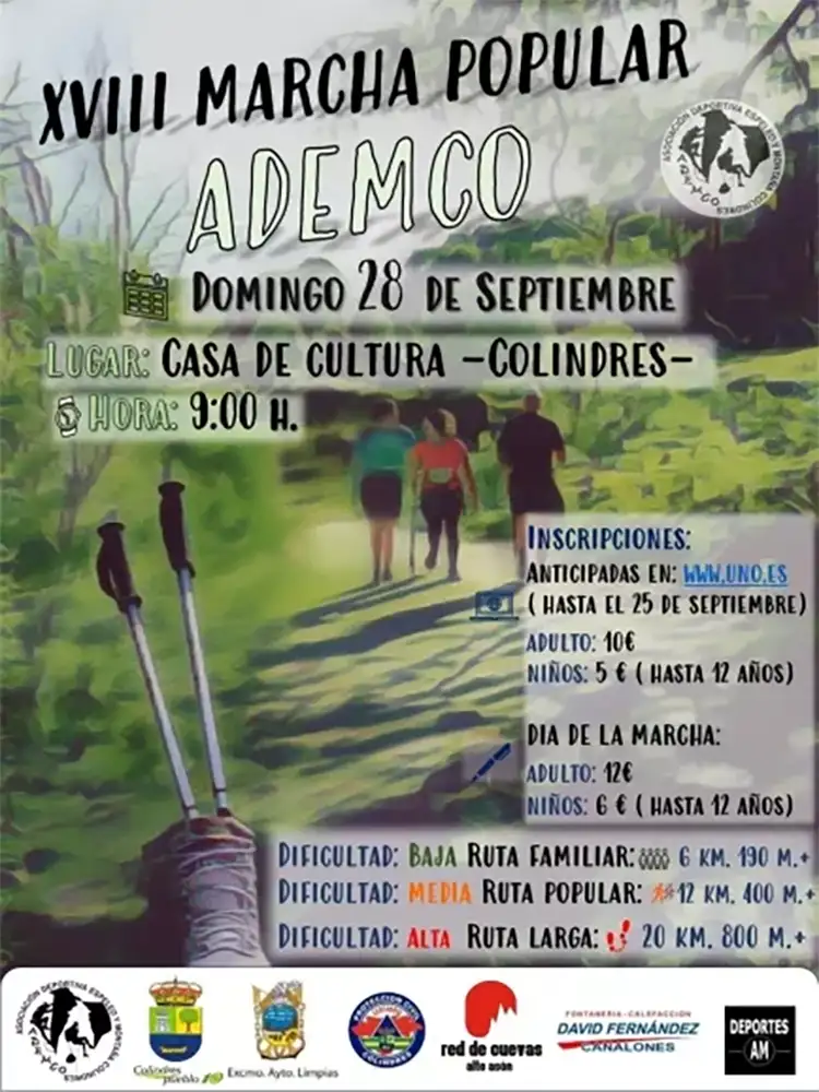 Marcha popular ADEMCO 2025