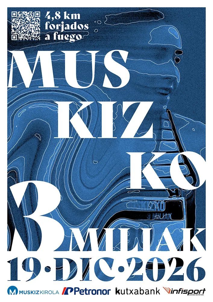 Cartel de Muskizko 3 miliak 2026