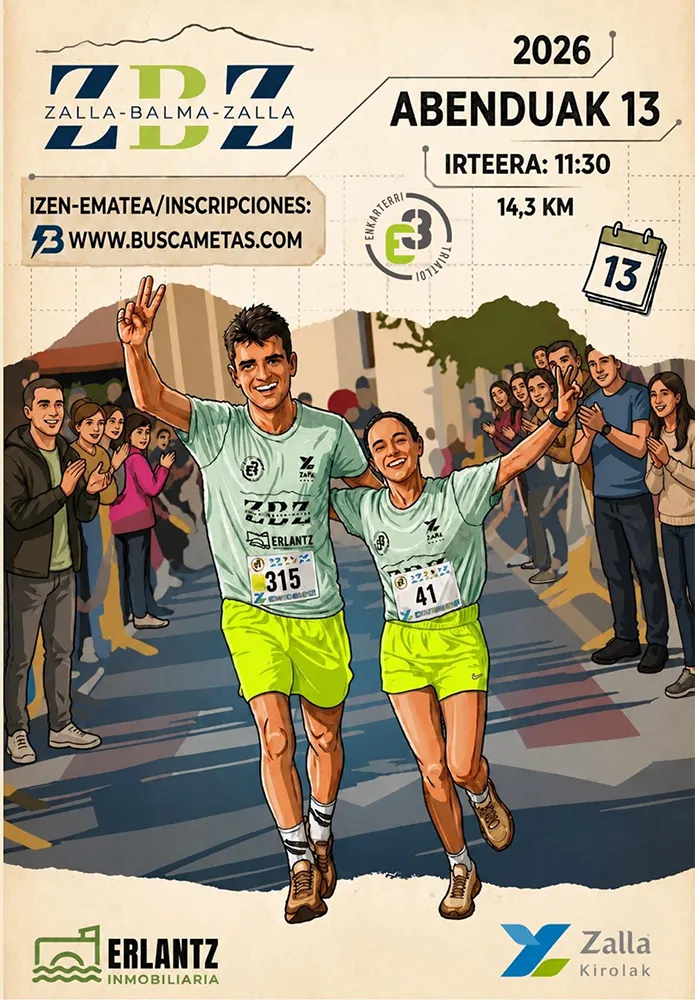 Cartel de la Zalla Balma Zalla 2026