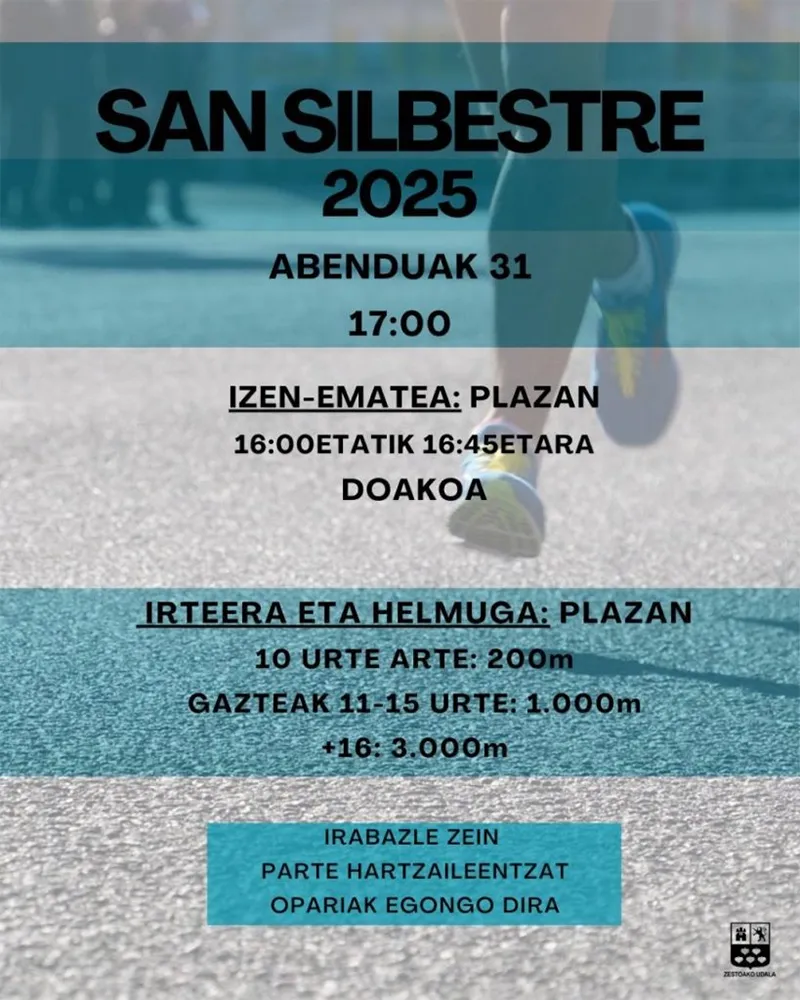 San Silvestre Zestoa 2025