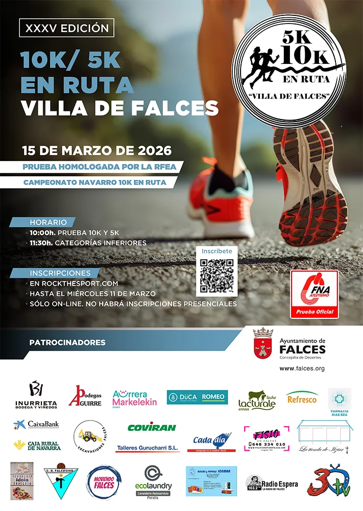 10k y 5k Villa de Falces 2026