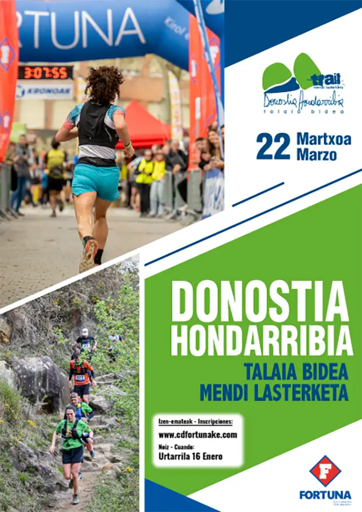 Donostia Hondarribia talaia bidea 2026