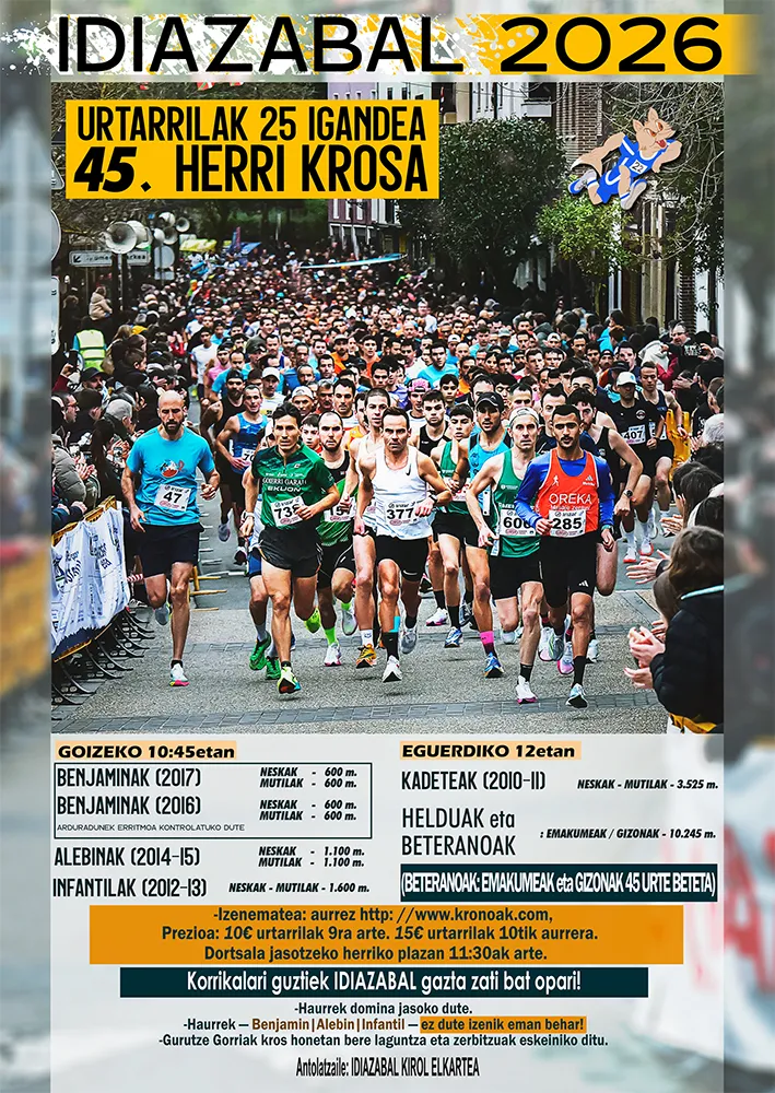Idiazabalgo Herri Krosa 2026