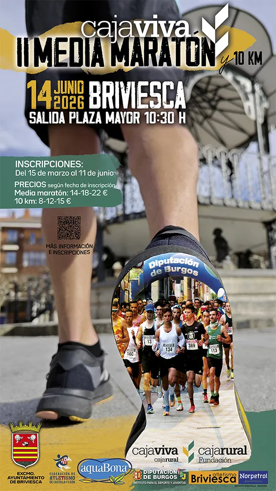 Media maratón Briviesca 2026