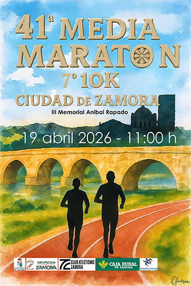 Media maratón Zamora 2026