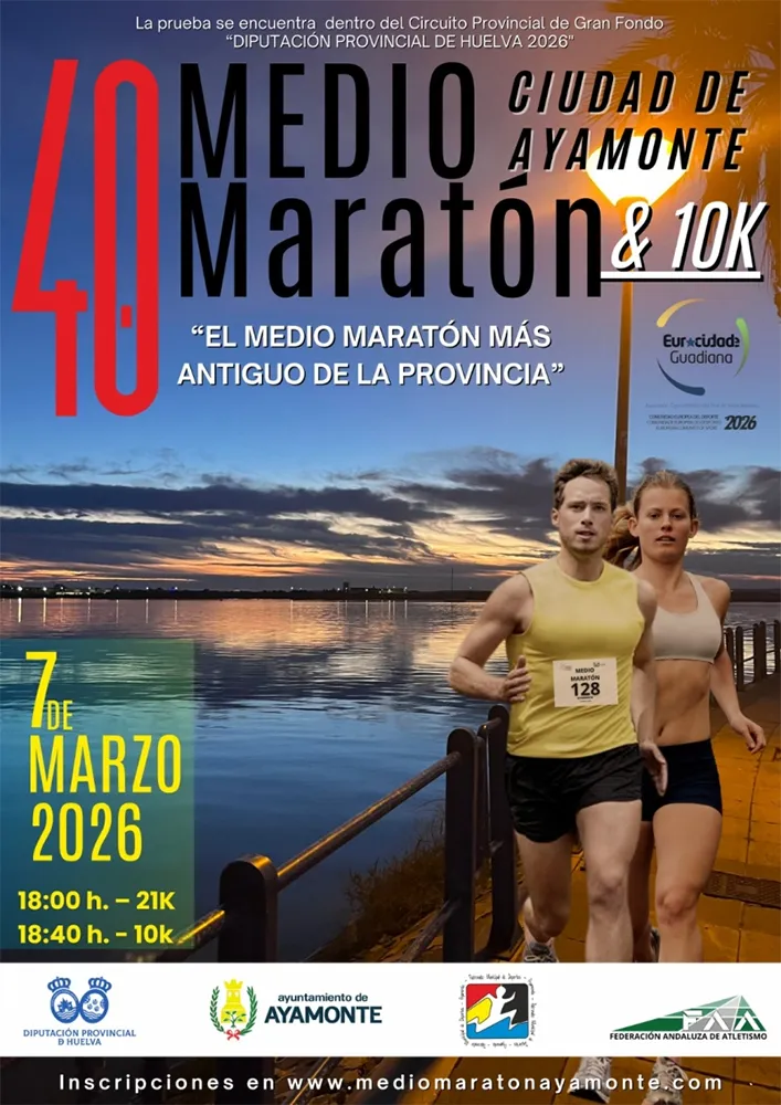 Medio Maratón Ciudad de Ayamonte 2026