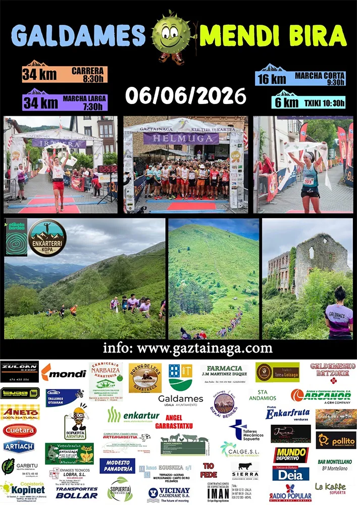 Galdames mendi bira 2026