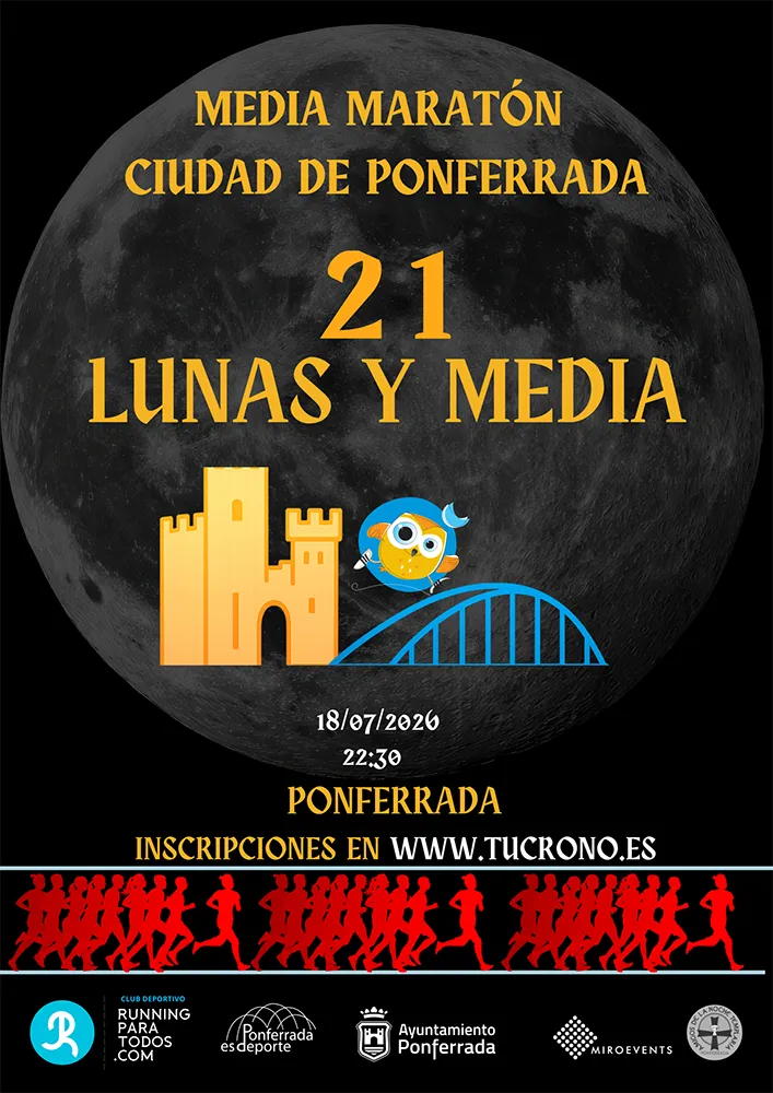 Media maratón Ponferrada 2026