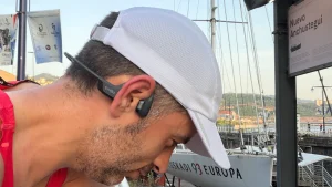 Aupa Mikel con sus Shokz OpenRun Pro 2 ;-)