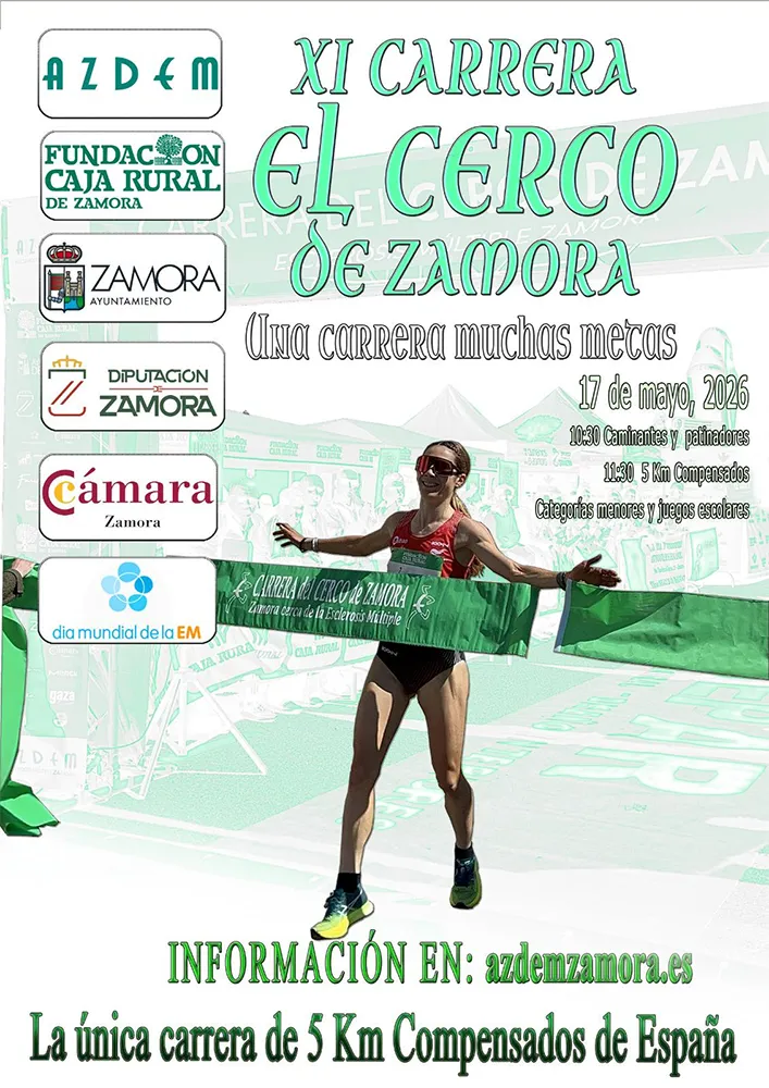 Cartel de Carrera El Cerco de Zamora 2026