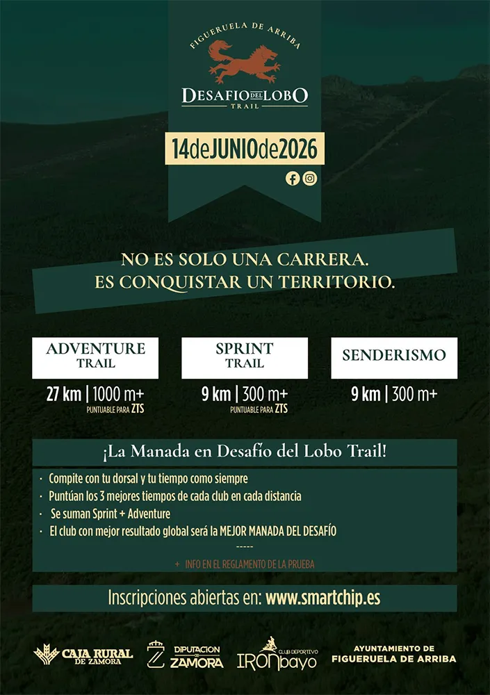 Cartel del Desafio del lobo 2026