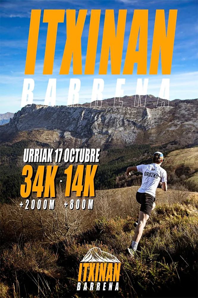 Cartel de Itxinan barrena 2026