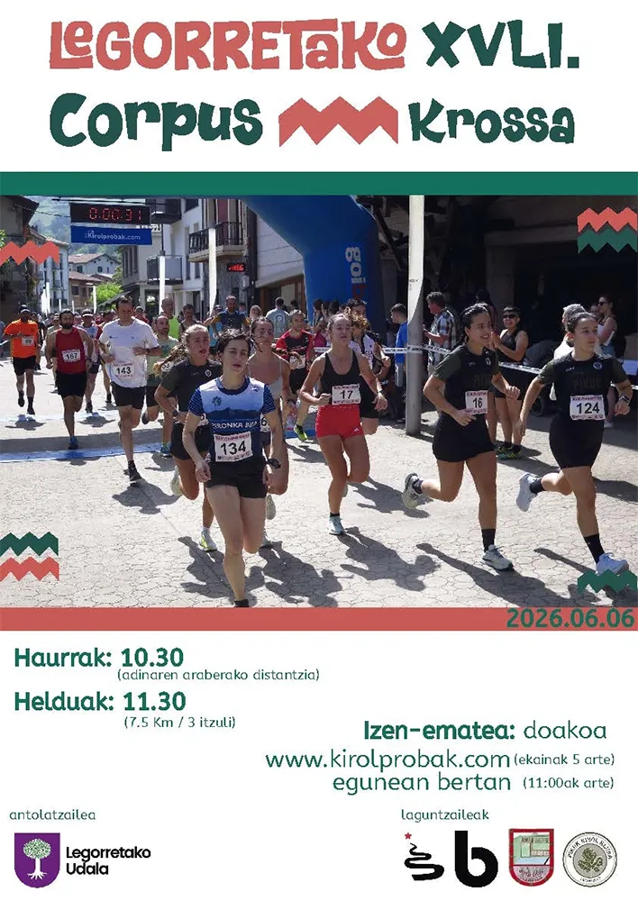 Cartel de Legorretako Corpus Krossa