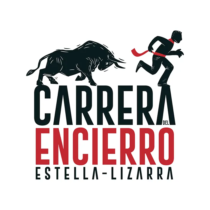 Cartel de Carrera del encierro Estella-Lizarra 2026