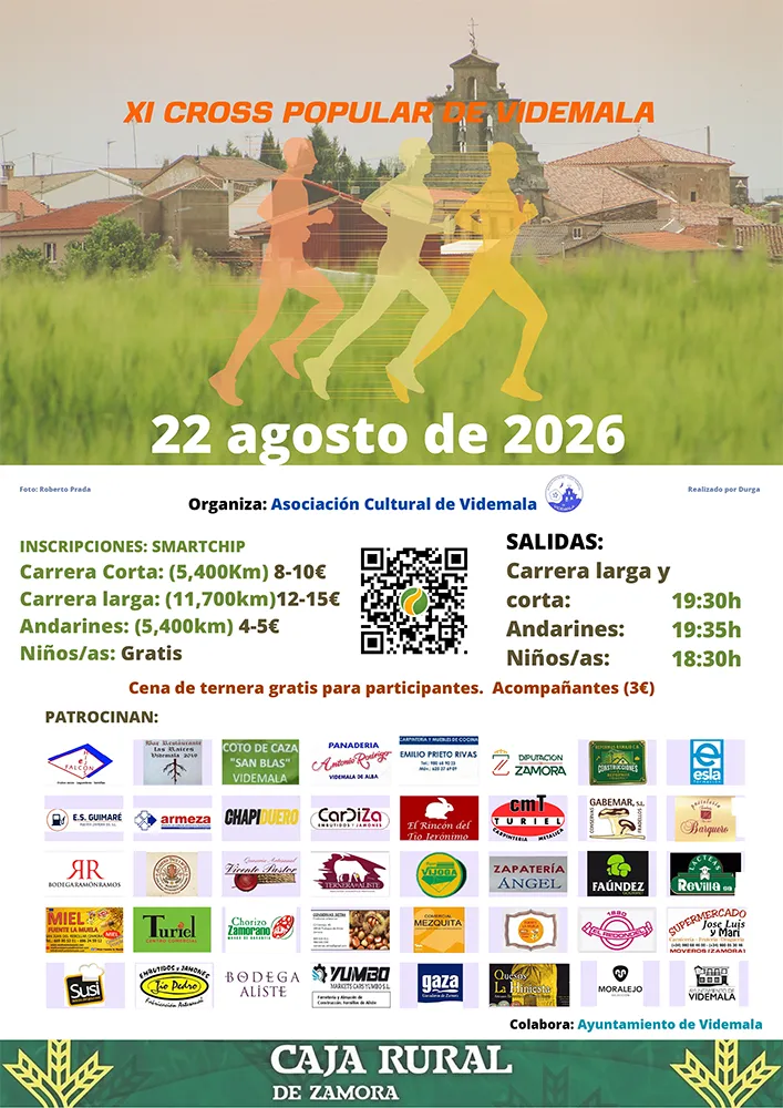 Cartel de Cross popular de Videmala 2026