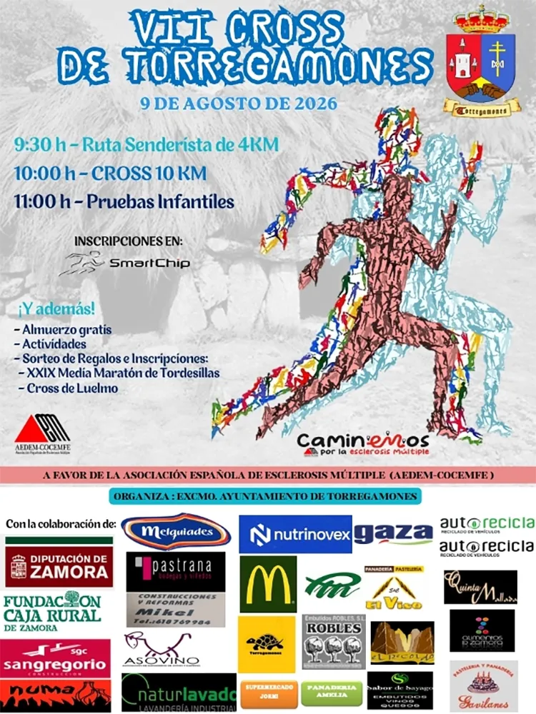 Cartel de Cross de Torregamones 2026