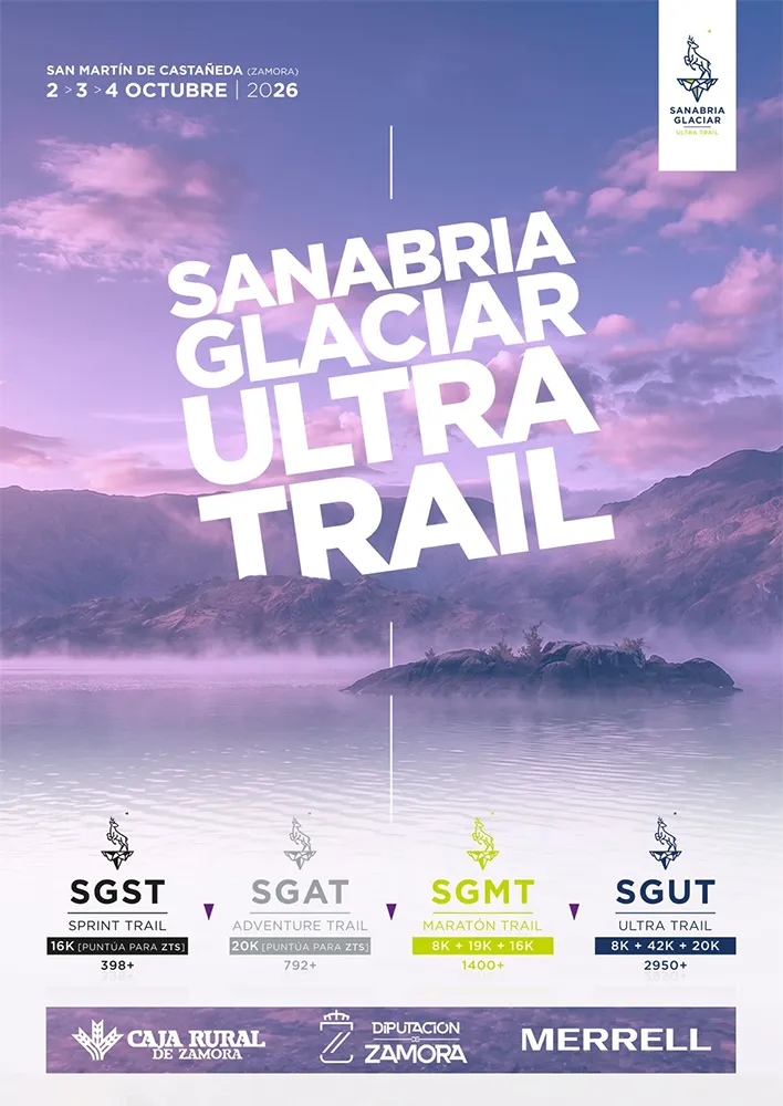 Cartel de Sanabria Glaciar Ultra Trail 2026