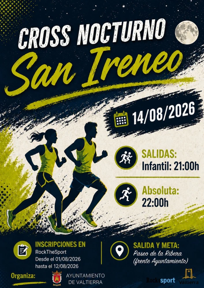 Cartel de Cross Nocturno San Ireneo
