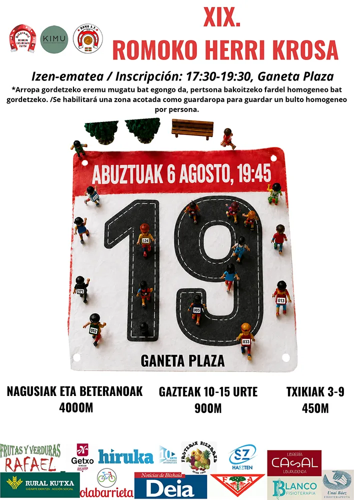 Cartel de Romoko herri krosa 2026