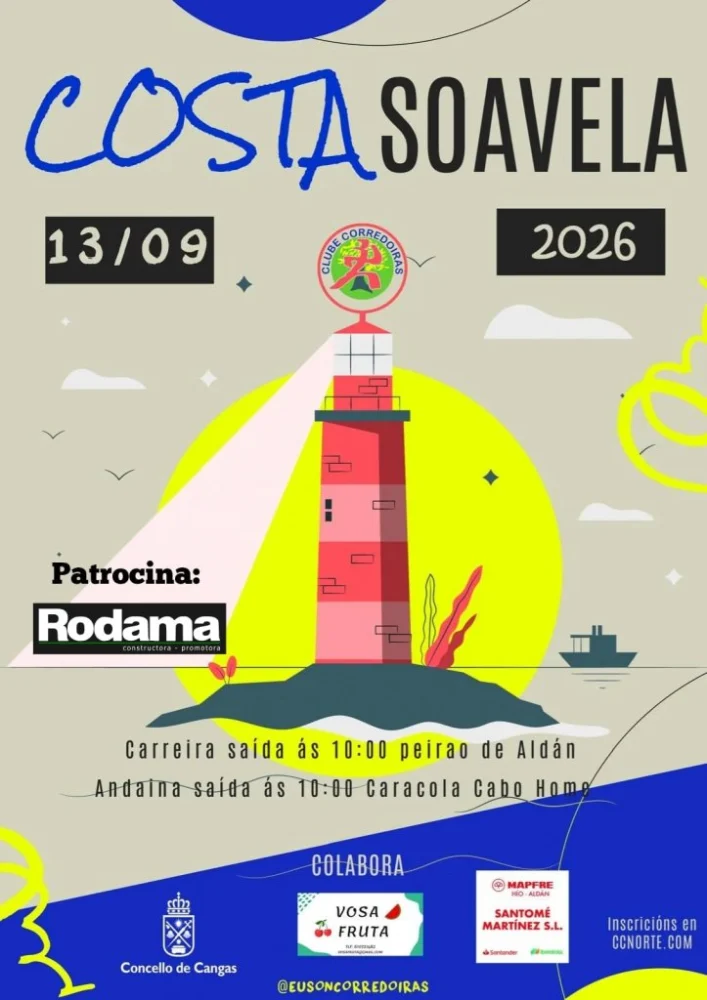 Cartel de 21K de la Costa de Soavela