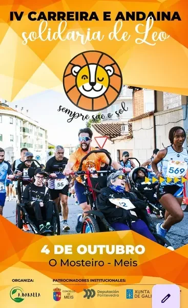 Cartel de Carreira e Andaina Solidaria de Leo