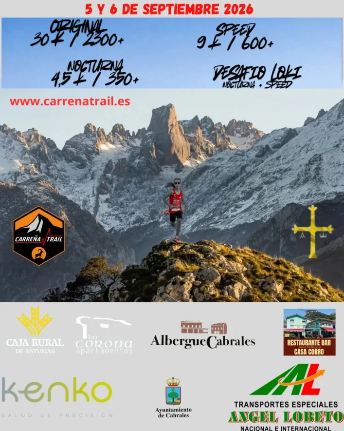 Cartel de Carreña Trail