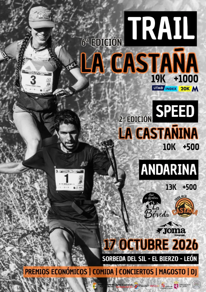 Cartel de Trail de la Castaña