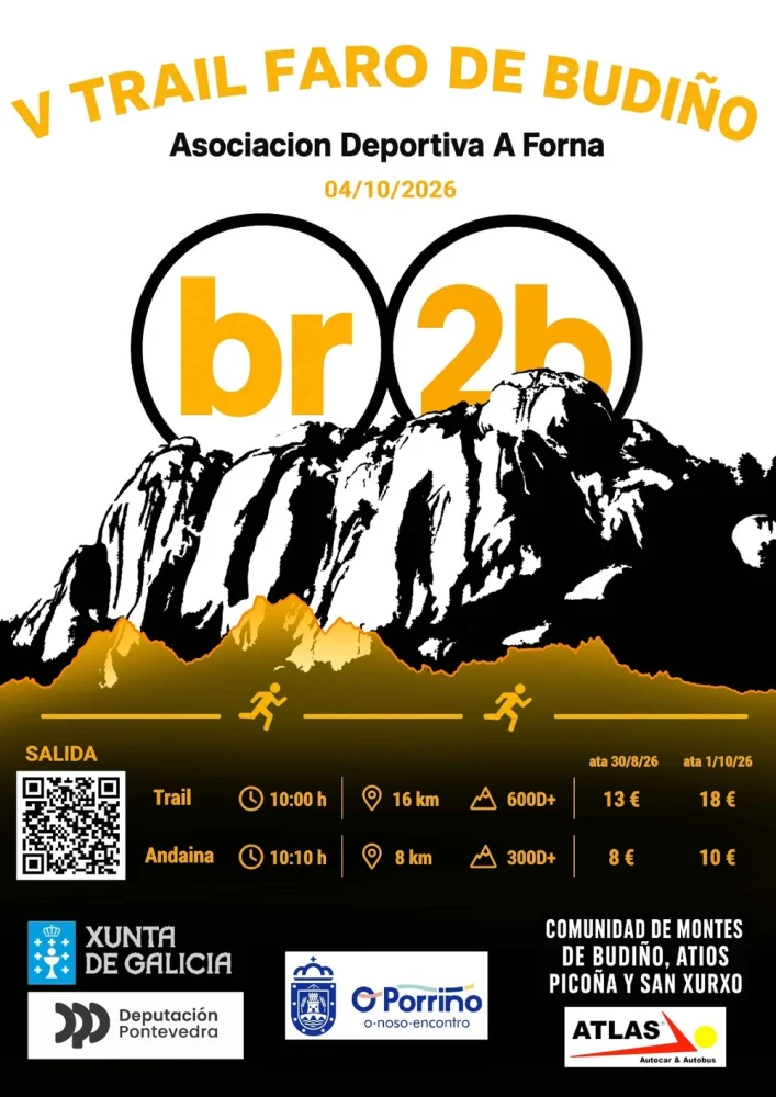 Cartel de Trail Faro de Budiño