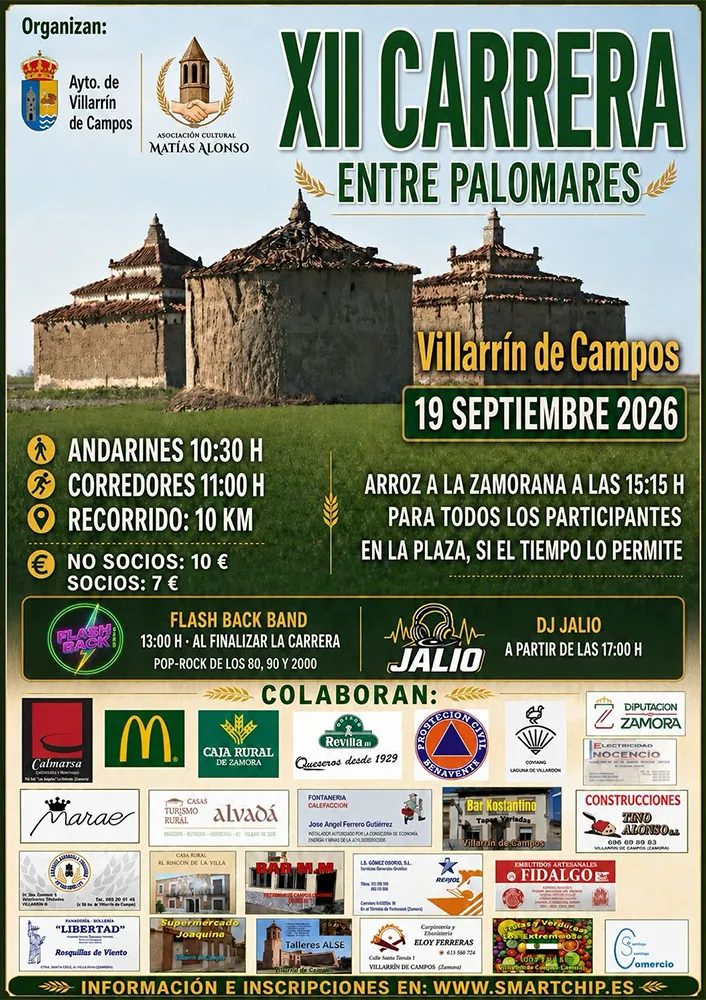 Cartel de Carrera entre Palomares 2026