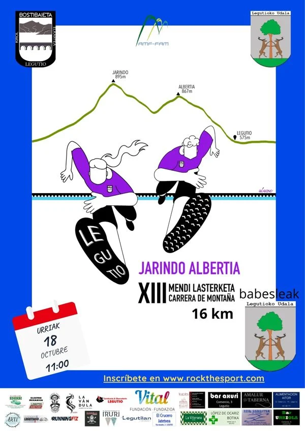 Cartel de Carrera Jarindo Albertia