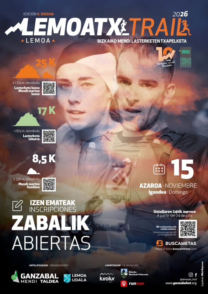 Cartel de la carrera